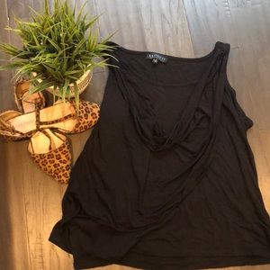Eloquii Draped Front Tank